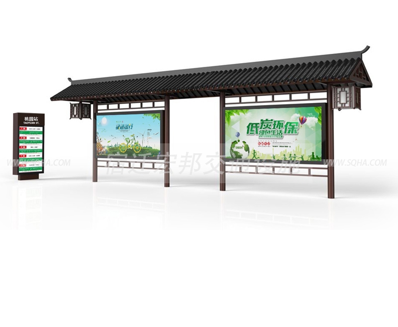 如何維護(hù)農(nóng)村仿古候車亭保持美觀