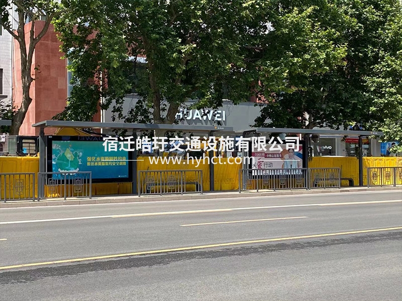 候車亭現(xiàn)場(chǎng)安裝案例