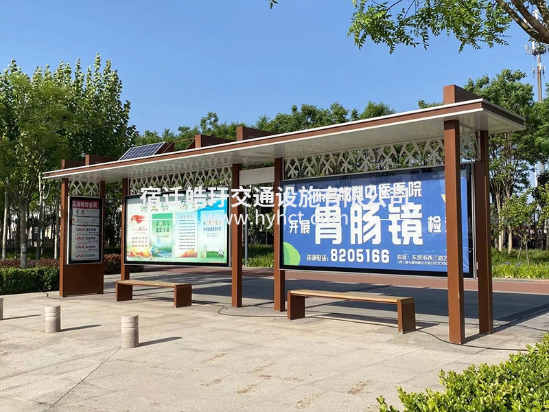 候車亭現(xiàn)場(chǎng)安裝案例