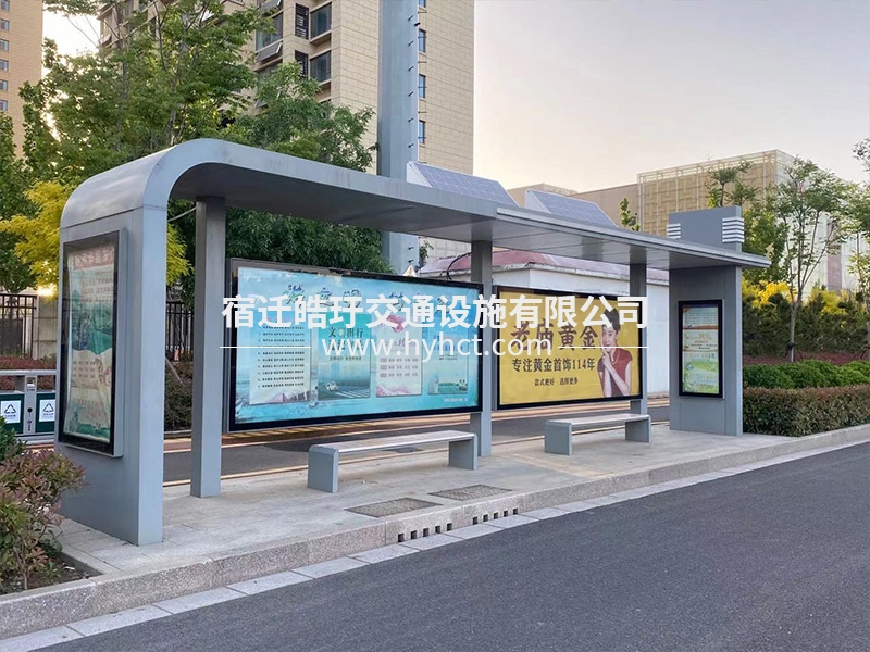 候車亭現(xiàn)場(chǎng)安裝案例